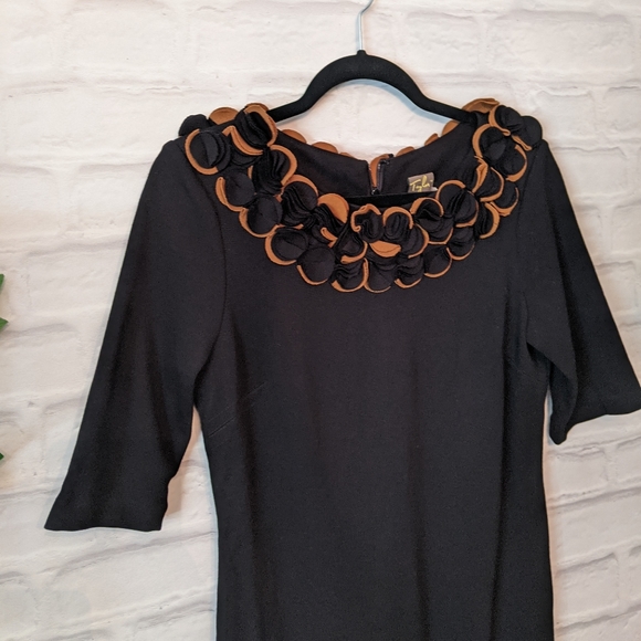 Taylor Ruffle Neckline Dress - Picture 5 of 5